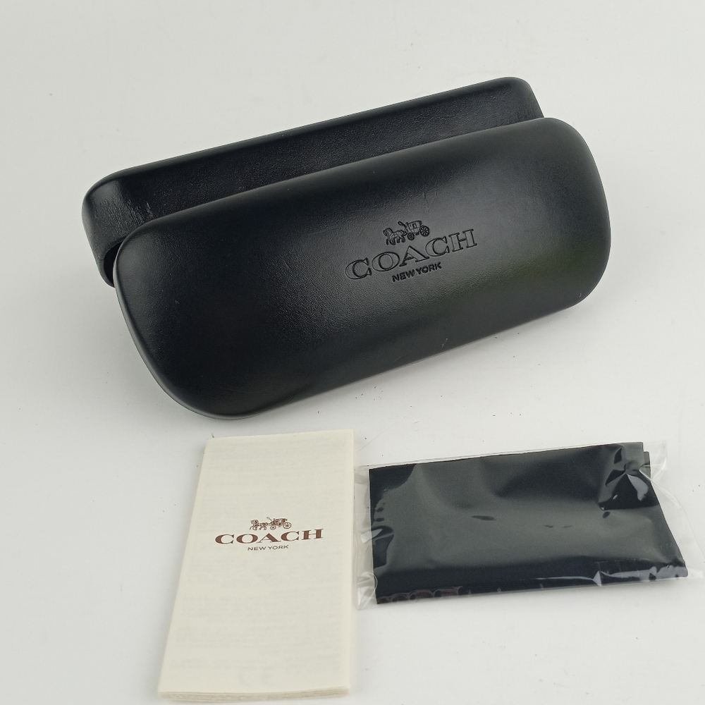Coach Eyeglass Case Black with Cloth